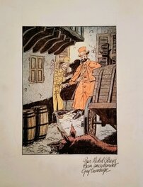 Guy Counhaye - Professeur Stratus 1 - Original Illustration