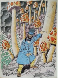 Guy Counhaye - Professeur Stratus 2 - Original Illustration