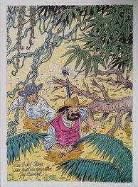 Guy Counhaye - Professeur Stratus 3 - Original Illustration