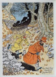 Guy Counhaye - Professeur Stratus 5 - Original Illustration
