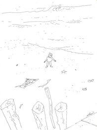Michel Crespin - Crespin - St Malo - Illustration originale