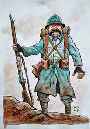 Hardoc - La guerre des Lulus - Illustration originale