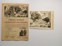 Le 4ème plat du Fascicule Marco Polo 1 du 10.1948 pour vous montrer que cela a bien été publié , Le N° ne sera pas Joint a la vente de cette Case Originale....