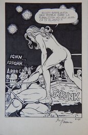 Giovanni Romanini - « LES BAS-FOND DE LAS VEGAS » - Les Drôlesses 6 / Bionika 6 – page 40. - Comic Strip