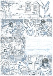 Adrastée - Planche originale