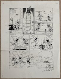 Louis-Michel Carpentier - Planche Originale Les toyottes par Carpentier - Comic Strip