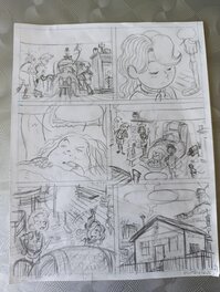 Crayonné Planche Les Spectaculaires