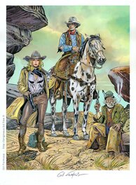 Gil Formosa - Blueberry, Chihuahua Pearl, McClure - Original Illustration