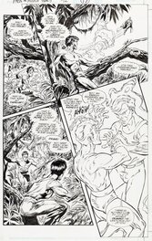 John Byrne - X-Men : Hidden Years - T12 p17 - Planche originale
