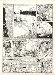 Jean-François Charles - Les pionniers du Nouveau Monde - t. 2 [Le Grand Dérangemen] - Planche originale