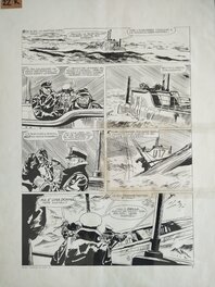 Attilio Micheluzzi - "Petra: tempesta di notte". - Original Illustration