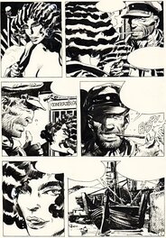 Breccia Enrique, Indico Jim, La diosa tiburón, chapitre 2, planche n°2, 1989.