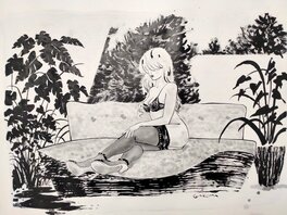 Davide Garota - Je suis trop belle pour toi - Illustration originale