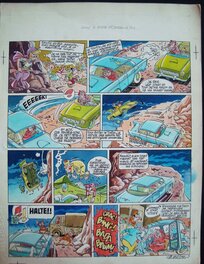 Planche originale colorisée , Eva