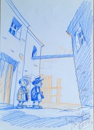 Édith - Basil & Victoria - Original Illustration