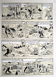 Karel Verschuere - Bessy #29 - Onrust in Redskin City pagina 25 - Verschuere / Vandersteen - Planche originale
