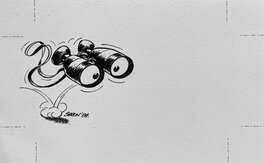 Pierre Seron - 1984 - Dessin du Journal de Spirou (1) - Illustration originale