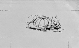 Pierre Seron - 1984 - Dessin du Journal de Spirou (3) - Illustration originale