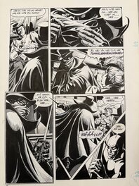 César Spadari - Phantom vs Jack The Ripper - Planche originale