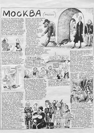 Georges Wolinski - 2010 - De Paris à Istanbul :  Moscou - Comic Strip