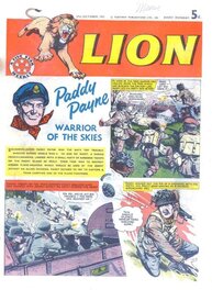 Lion #551 [27th October 1962] couverture de la revue aglais ou la planche a été initialement publié