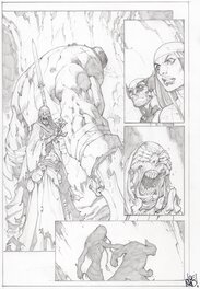 Joe Madureira - Savage Wolverine - Planche originale