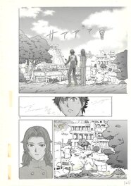 Takeaki Momose - Rahxephon #2 | Mission 9: Paradise | pg.124 - Planche originale
