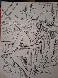 Natacha nous mène en bateau