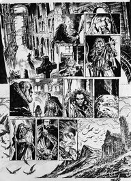 Martinello, Pendragon#1, L’épée perdue, planche test, 2019.