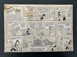 Planche Originale ERIK "Martin Gale" page titre Grandes Aventires 1941