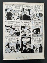 Noël Gloesner - Planche Originale Noël Gloesner "Allez Ramuncho!" Page 21 1968 - Comic Strip