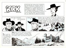 Hugo Pratt - Sgt. Kirk [El castillo de Titlàn] - Comic Strip