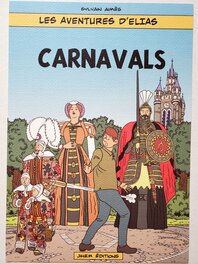 Ex-Libris offet 21 x 29,7 pour LES AVENTURES D'ELIAS T8 CARNAVALS Ex-Libris offet 21 x 29,7 pour LES AVENTURES D'ELIAS T8 CARNAVALS