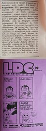 Ldc 1997 , extrait à propos de cette visite d'Angoulême de fans de Juillard