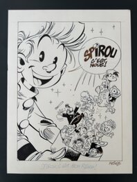 Planche Originale Krings "Spirou c'est Nous" 20051980