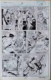 Rich Buckler - The saga of the Sub-Mariner #9 page 27 - Illustration originale