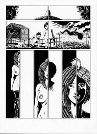 Raúlo Cáceres - Légendes Perverses - Planche originale