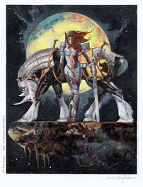 Gil Formosa - Red SONJA - Planche originale