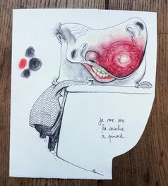 Je me cire la sacoche à pinard
