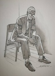 Luc Jacamon - Le Tueur - Illustration originale
