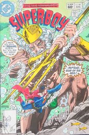 Mise en couleur - Couverture Superboy #44 - DC Comics
