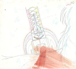 Buichi Terasawa - Karasu Tengu Kabuto | Buichi Terasawa | Cobra - C - Illustration originale