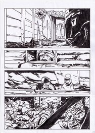 Bruno Le Floc'h - Un après-midi d'été - Planche originale