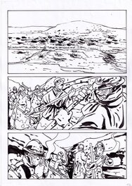 Bruno Le Floc'h - Un après-midi d'été - Planche originale