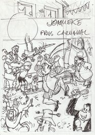 Gerd Van Loock - Jommeke 268: Prins Carnaval - Planche originale