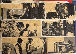 Arturo Del Castillo - Garret “El Montaraz” - Planche originale