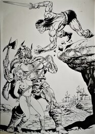 Jean-Yves Mitton - Conan le Barbare - Original Illustration