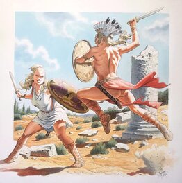 François Miville-Deschênes - Rivales - Illustration originale