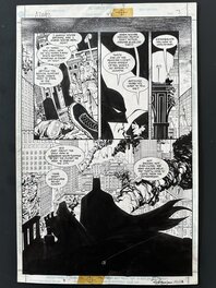 Planche Originale Roger Robinson Batman Azrael : Agent of the Bat #47 page 3