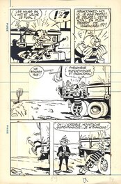 Maurice Tillieux - Tillieux : Gil Jourdan, Gag de Poche n° 53 planche 94 - Planche originale